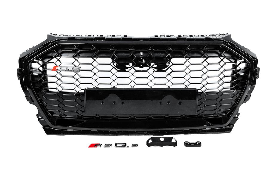Audi Q5 2017–2025 Voorgrille RSQ-Style (2020-2025, zwart) Image