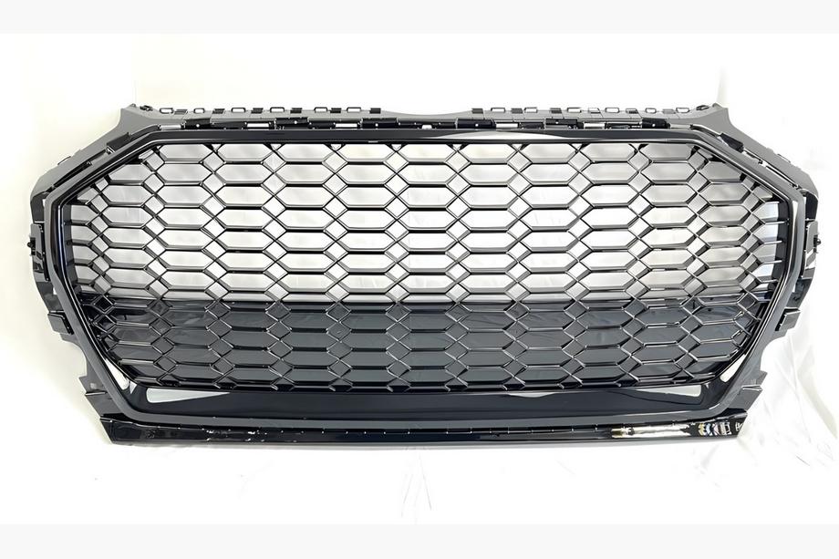 Audi Q5 2017–2025 RSQ-Style voorgrille zonder logo (2020-2025, zwart) Image