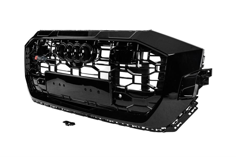 Audi Q8 2018– RSQ-Style grille voorzijde met ACC (2018-2023, zwart) Foto 2