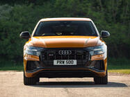 Audi Q8 2018– Voorgrille SQ-Style (2018-2023, zwart) foto 1