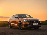 Audi Q8 2018– Voorgrille SQ-Style (2018-2023, zwart) foto 6
