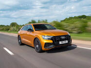Audi Q8 2018– Voorgrille SQ-Style (2018-2023, zwart) foto 7