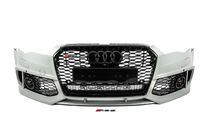 Audi A6 C7 2011–2017 Voorbumper met zwarte RS6-Style grille (2014–2017) foto 1
