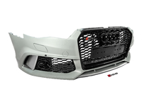 Audi A6 C7 2011–2017 Voorbumper met zwarte RS6-Style grille (2014–2017) foto 4