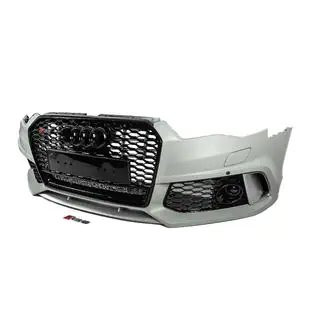 Voorbumper met zwarte RS6-Style grille (2014–2017) Audi A6 C7 2011–2018 foto 3