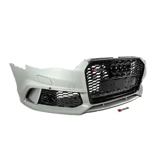Voorbumper met zwarte RS6-Style grille (2014–2017) Audi A6 C7 2011–2018 foto 4