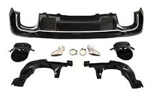 Audi A4 B9 2015–2024 Achterdiffuser met uitlaatsierstukken RS-Style V-1 (2019-2024) foto 1