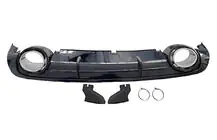 Audi A6 C6 2004–2011 Achterdiffuser met RS-Style uitlaatsierstukken foto 1