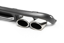 Audi A6 C7 2011–2017 Achterdiffuser met uitlaatsierstukken RS-Style V-2 (2011-2014) foto 6