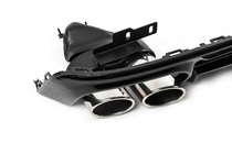Audi A6 C8 2018–2025 Achterdiffuser met uitlaatsierstukken S-Style Silver (voor S / S-Line) foto 6