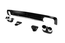 Audi A6 C8 2018–2025 Achterdiffuser met uitlaatsierstukken S-Style (voor Base) foto 1
