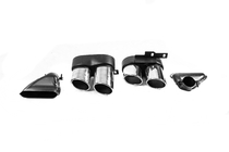 Audi A6 C8 2018–2025 Achterdiffuser met uitlaatsierstukken S-Style (voor Base) foto 6