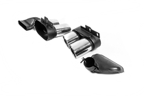 Audi A6 C8 2018–2025 Achterdiffuser met uitlaatsierstukken S-Style (voor Base) foto 8