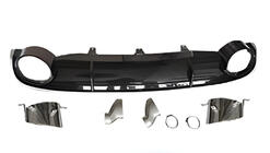 Audi A7 2010–2018 Achterdiffuser met RS-Style uitlaatsierstukken (2010-2014) foto 2