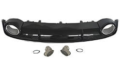 Audi A7 2010–2018 Achterdiffuser met RS-Style uitlaatsierstukken (2015-2018) foto 1