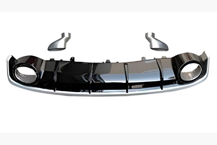 Audi A7 2010–2018 Achterdiffuser met RS-Style uitlaattips (2015-2018, Sport) Image