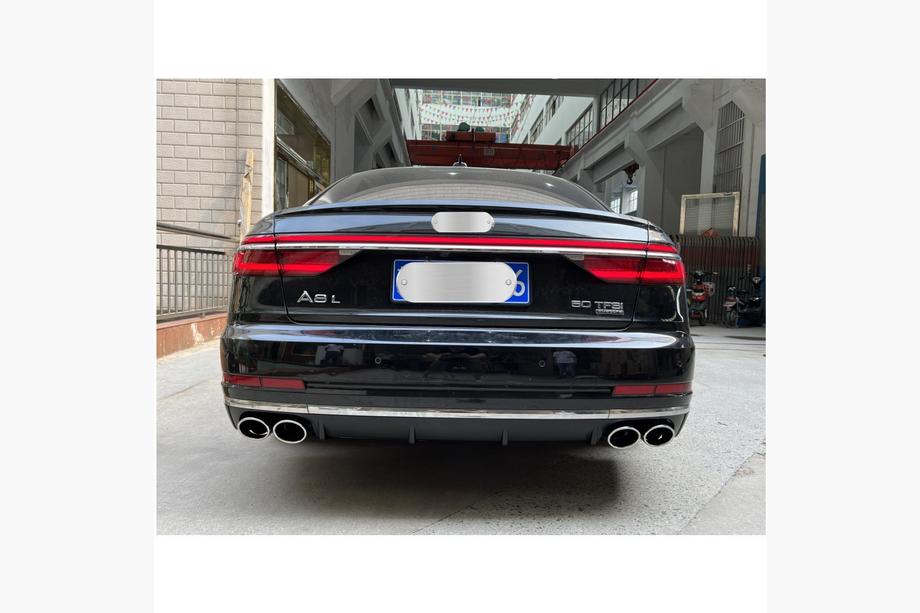 Audi A8 2018– Achterdiffuser met uitlaatsierstukken S-Style (2018-2021) Image