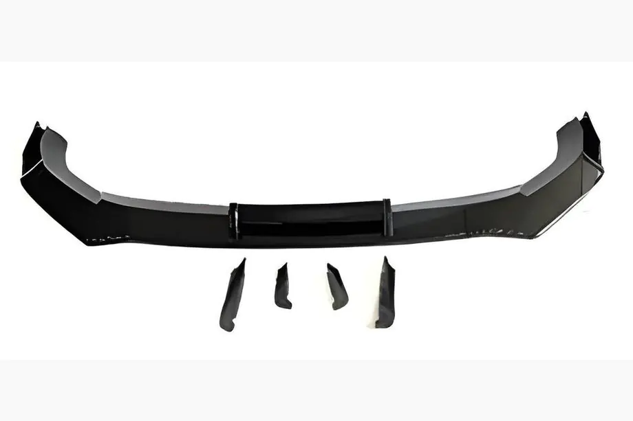 Audi Q5 2017–2025 Front lip spoiler V-2 (2020-2025) Image