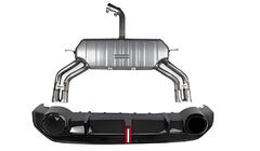 Audi A3 2020– Achterdiffuser met RS-Style uitlaatsierstukken foto 1