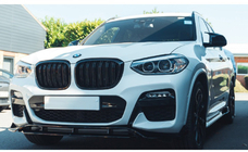 BMW X3 G01 2018– M-Look niergrilles (hoogglans zwart) foto 9