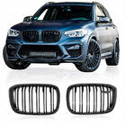 BMW X3 G01 2018– M-Look niergrilles (hoogglans zwart) foto 12