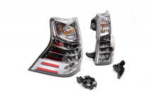 Toyota Land Cruiser Prado 150 2009–2023 Achterlichten Lexus-Type (2017-2023, 2 stuks) foto 2