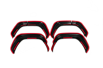 Toyota Land Cruiser 300 2021– Spatbordverbreders VXR Zwarte kleur foto 10