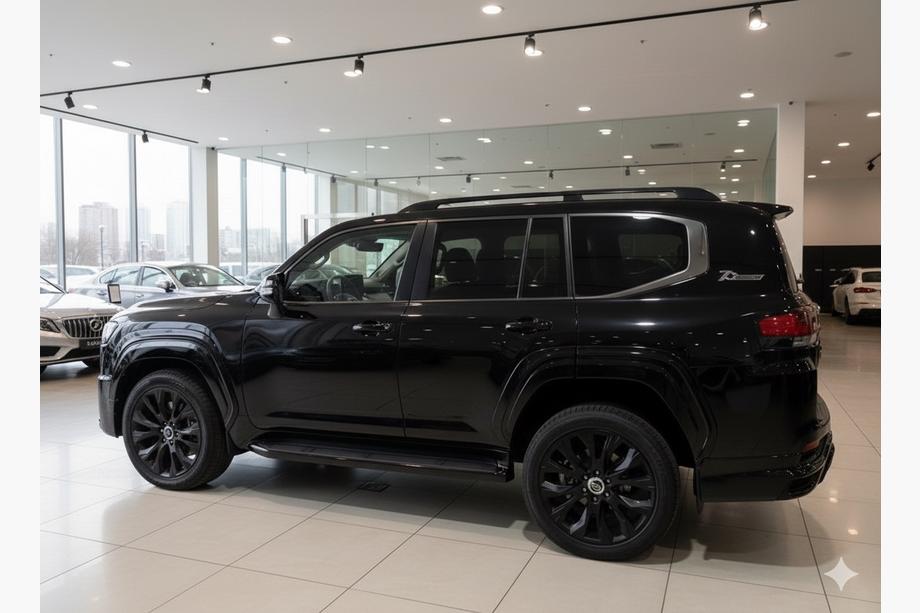 Toyota Land Cruiser 300 2021– Spatbordverbreders VXR Witte kleur Foto 3