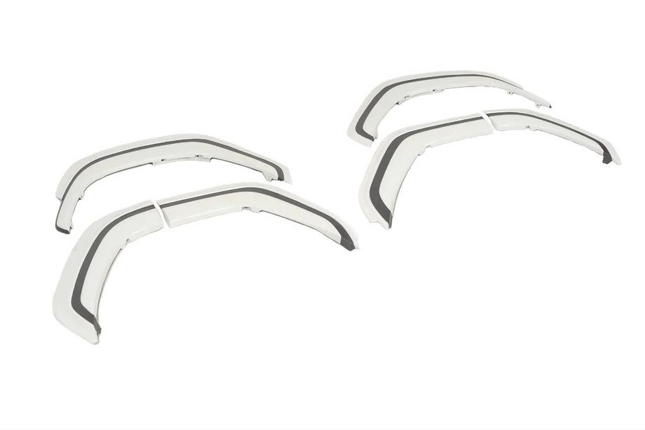 Toyota Land Cruiser 300 2021– Spatbordverbreders VXR Witte kleur Foto 9