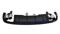 Audi A4 B9 2015–2024 Achterdiffuser S-Style V-2 (2015-2019) foto 1