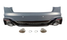 Audi A4 B9 2015–2024 Achterbumper compleet (2019-2024) foto 1