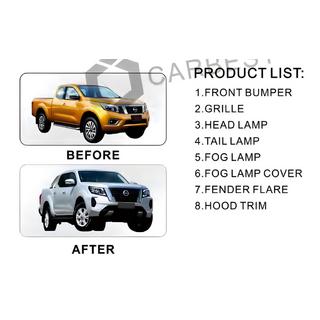 Facelift-upgradekit naar 2021 (voor 2015-2020) Nissan Navara/NP300 2016– foto 3