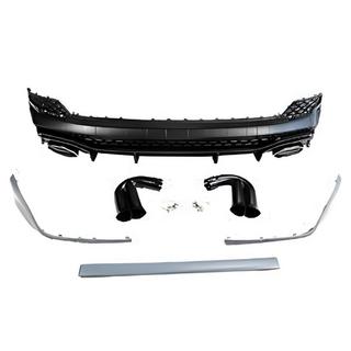 Achterdiffuser met uitlaateindstukken QRS-Style (2.0) Audi Q3 2019–2025