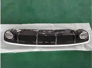 Audi Q7 2015–2026 Achterdiffuser met uitlaatsierstukken QRS-Style (Sport, 2015-2019) foto 2