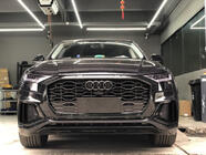 Audi Q8 2018– Radiateurgrille RSQ-Style (2018-2023, zwart) foto 1