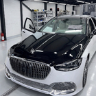 Mercedes S-class W221 2005–2013 W223 Maybach faceliftkit (met deurgrepen en inserts) foto 4