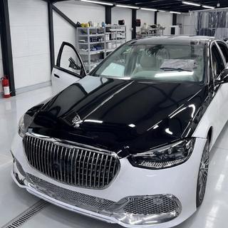 W223 Maybach faceliftkit (met deurgrepen en inserts) foto 4