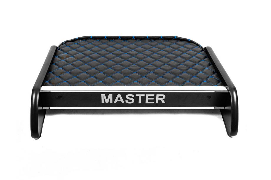 Renault Master 2011–2023 Dashboardplank (zwart met blauwe stiksels) Image
