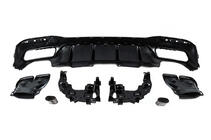 Mercedes GLE/ML-klasse W166 2011–2018 Achterdiffuser voor GLE (GLE63 Black design) foto 6