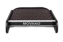 Opel Movano 2010–2021 Dashboardplank (zwart met rood stiksel) foto 1