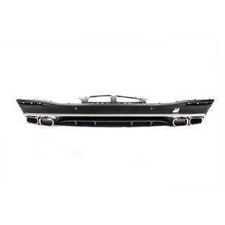Achterdiffuser GLS63 AMG (met chrome uitlaattips) foto 1