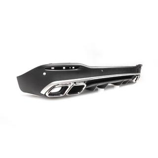 Achterdiffuser GLS63 AMG (met chrome uitlaattips) foto 3