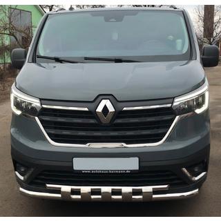 Shark ST015 frontbeugel (2021+, RVS) Renault Trafic 2015– foto 1