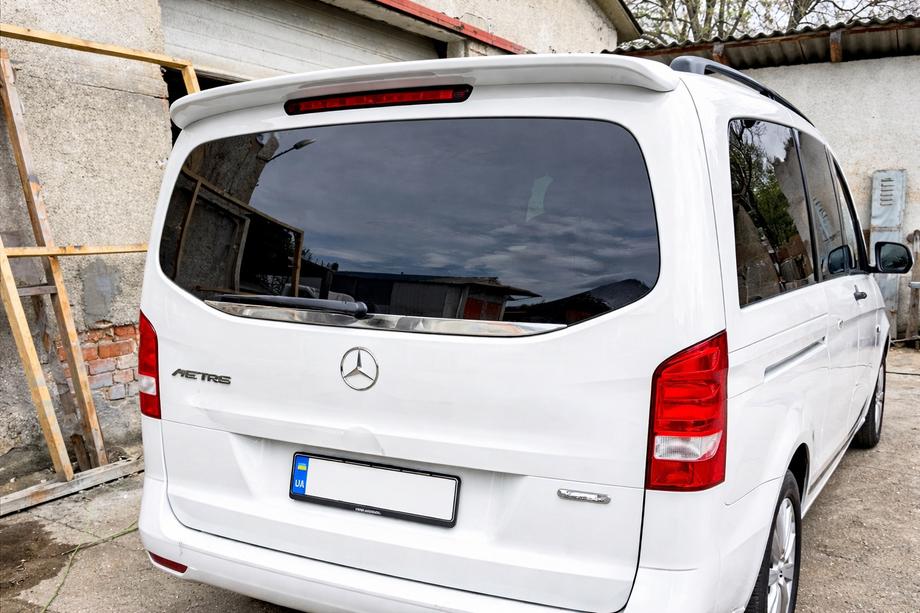 Mercedes Vito/V-klasse W447 2014– ABS-spoiler (hoogglans wit) Image