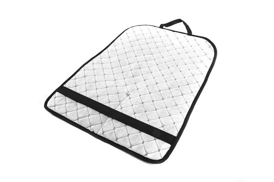 Stoelrug organizer ECO (1 st., zwart met grijs stiksel) Foto 3