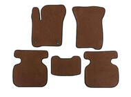 Dodge Journey 2008–2020 EVA automatten voor het interieur (2 rijen, bruin) foto 2