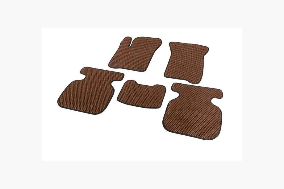 Fiat Freemont 2011–2016 EVA automatten voor het interieur (2 rijen, bruin) Image
