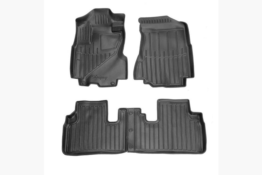 Honda CRV 2001–2006 Stingray 3D rubber automatten voor interieur (4 stuks) Image
