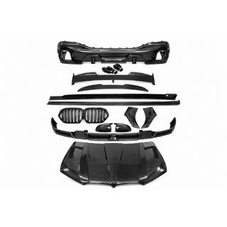 Bodykit-set met motorkap Carbon V2 (2018-2022) BMW X6 G06 2019–2027 foto 2