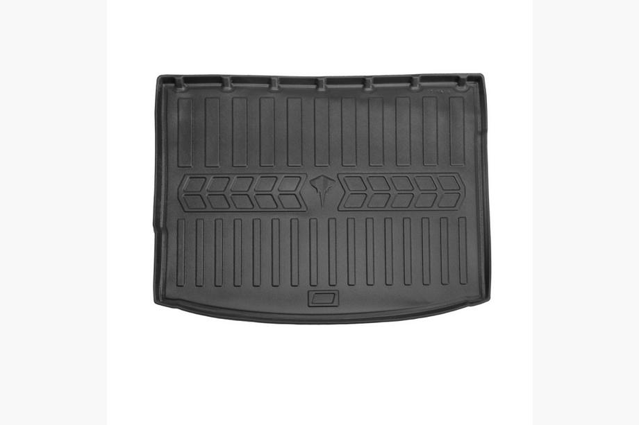 Seat Leon 2013–2020 Stingray 3D kofferbakmat (HB, onderste niveau, met dubbele bodem) Foto 1